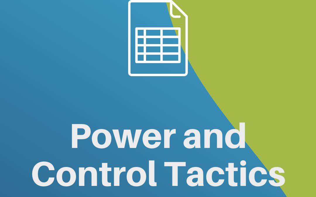 Power and Control Tactics