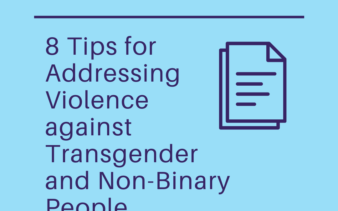 First Do No Harm: 8 Tips for Addressing Violence…