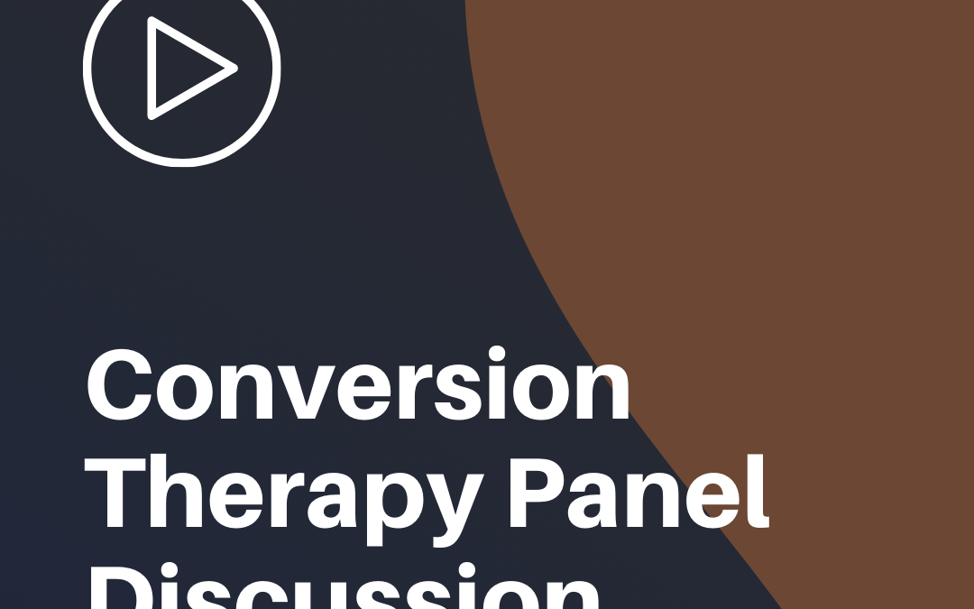Conversion Therapy Panel Discussion