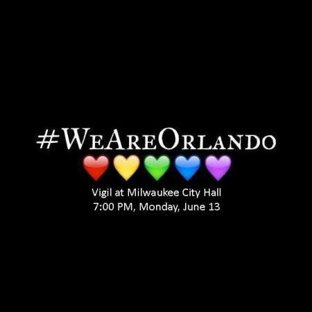 Milwaukee Vigil for Orlando