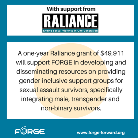 Raliance funded support group facilitators project