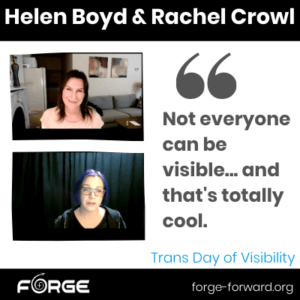 TDOV: Helen Boyd and Rachel Crowl