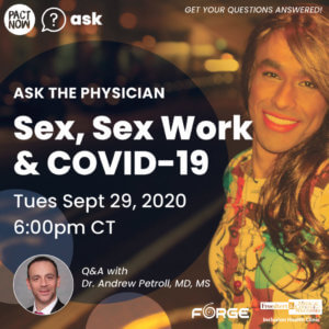 Sex, Sex Work, and COVID-19
