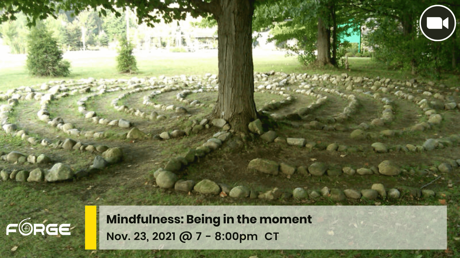 Mindfulness: being in the moment