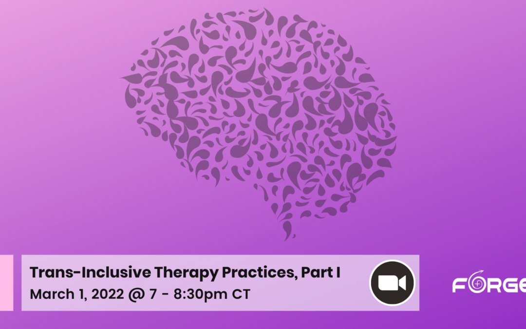 Trans-Inclusive Therapy Practices, Part I