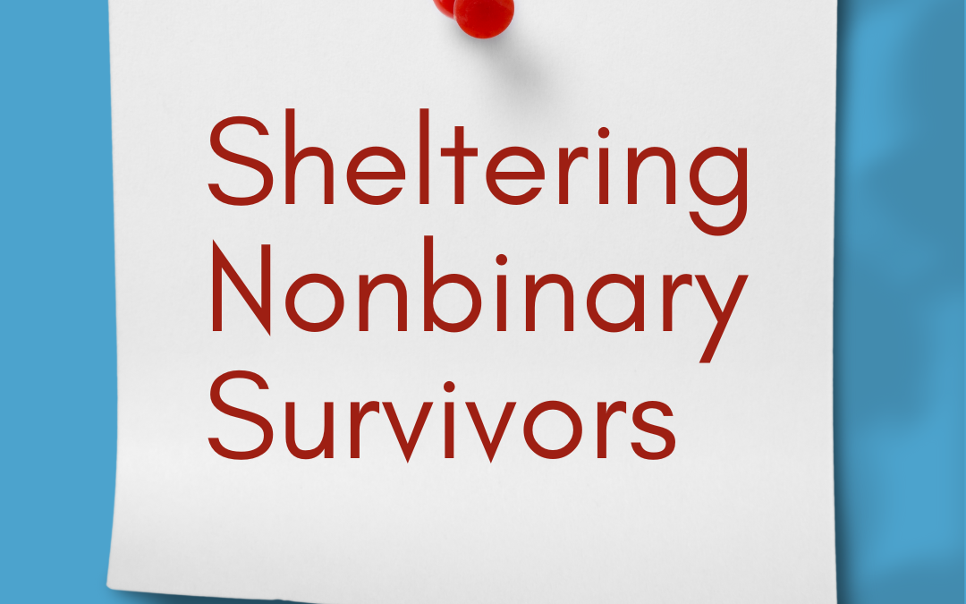 Sheltering Nonbinary Survivors