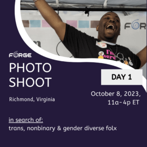 Trans/Nonbinary Photoshoot in Richmond, VA