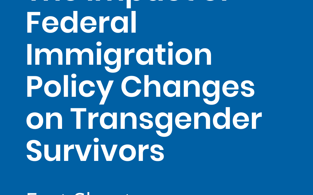 The Impact of Federal Immigration Policy Changes on Transgender Survivors