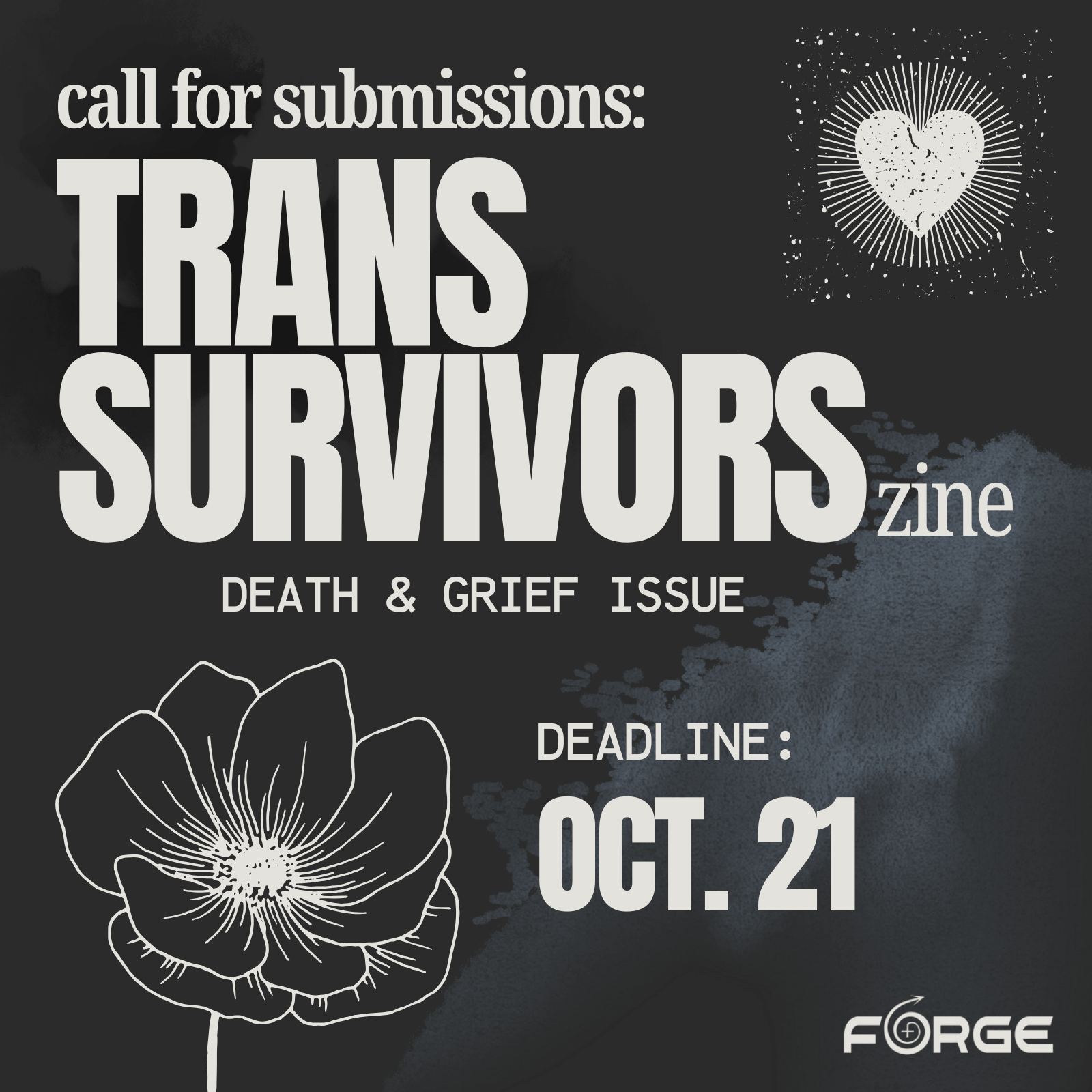 Call for Submissions! Trans Survivors Zine